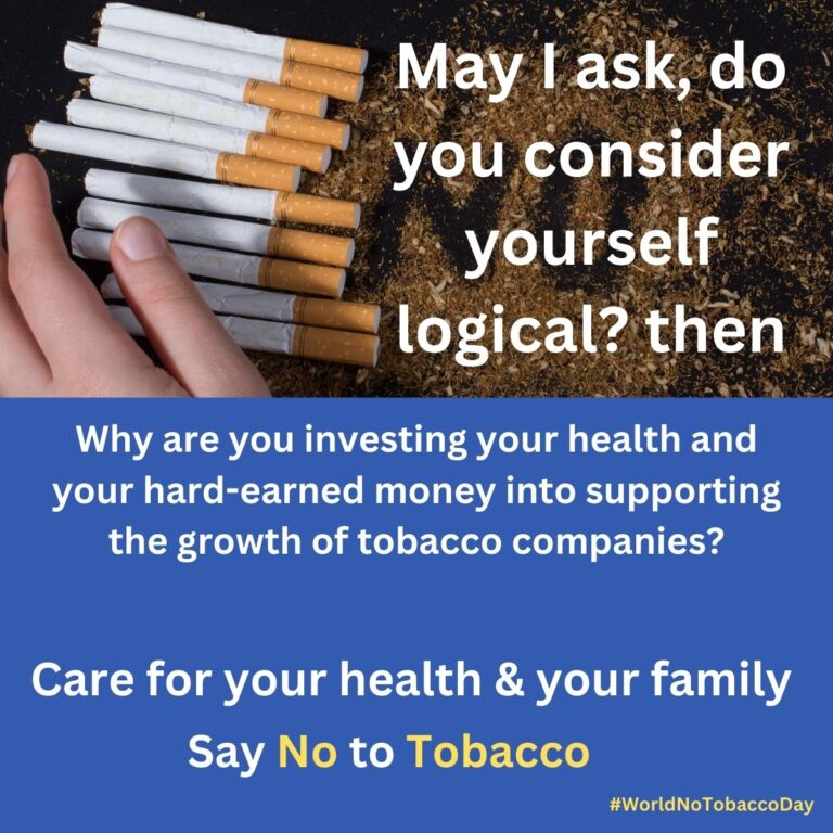 World No Tobacco Day Post 1